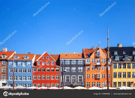 Colored houses, Copenhagen, Denmark — Stock Photo © alexdremlyuga ...