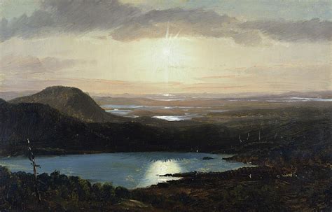 Frederic Edwin Church Eagle Lake Viewed From Cadillac Mountain Mount