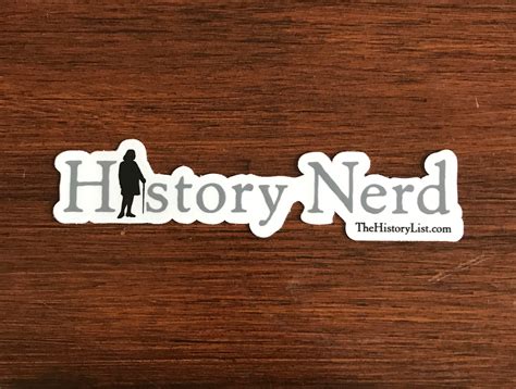 History Nerd Sticker Ben Franklin Tr Historical