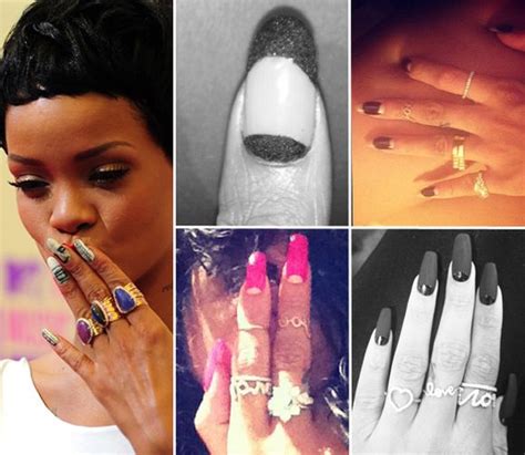 Top 15 Celebrity Nail Art Trends Of 2013 - Best Celebrity Nail Arts