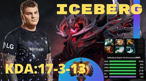 Iceberg Plays Shadow Fiend Player Perspective March Youtube