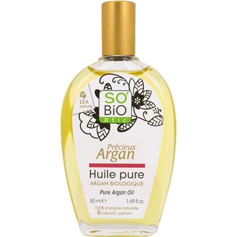 Organic Pure Argan Oil 50ml So Bio étic® Organic Cosmetics