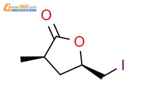 88431 20 3 2 3H Furanone dihydro 5 iodomethyl 3 methyl cis 化学式结构