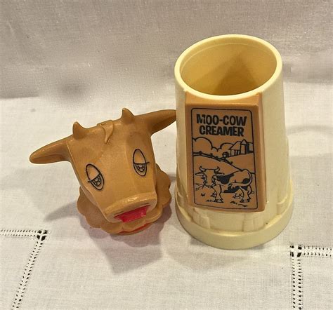 Vintage Creamer Moo Cow Creamer Whirley Industries Mini Pitcher