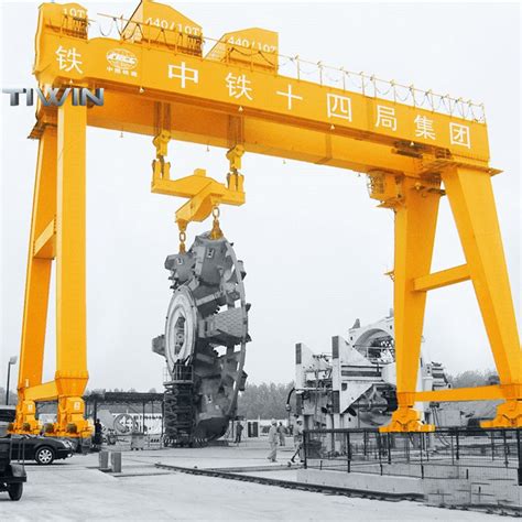 Rail Mounted Gantry Crane Nucleon Xinxiang Crane Co Ltd For