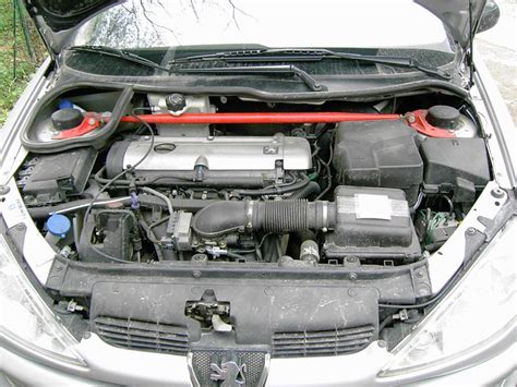 Peugeot 206 Gti Engine Bay With Sparco And Kandn Filter Flickr