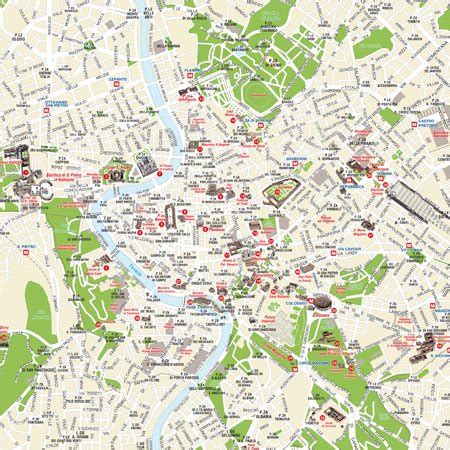 Mappa Di Roma Pdf Vettoriale E Tiff Da Stampare Edimap