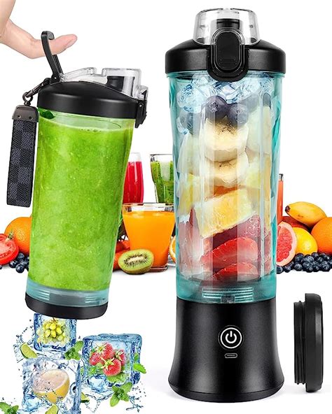 Amazon De Dreamhigh Mixer Smoothie Maker Ml Tragbarer Mixer F R