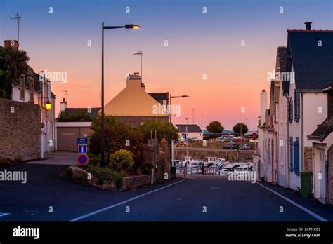 Quiberon City View Stock Photo - Alamy