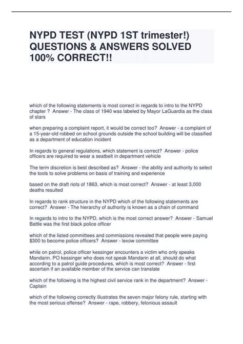 Nypd test exam changes are making it harder to join the force 25