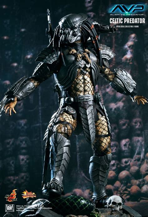 Celtic Predator Predador Hot Toys Alien Vs Predador R Em