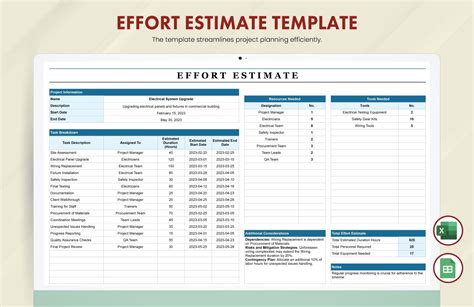 Free Work Estimate Templates Editable And Printable