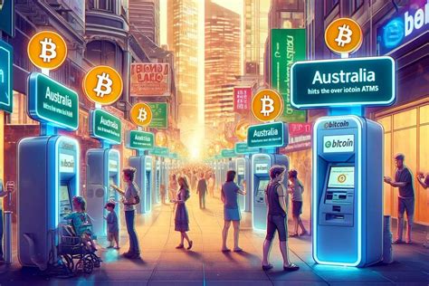 Australia Hits The Mark Of Over Bitcoin Atms