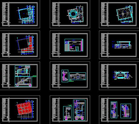 Multi Function Hall Dwg Block For Autocad Designs Cad