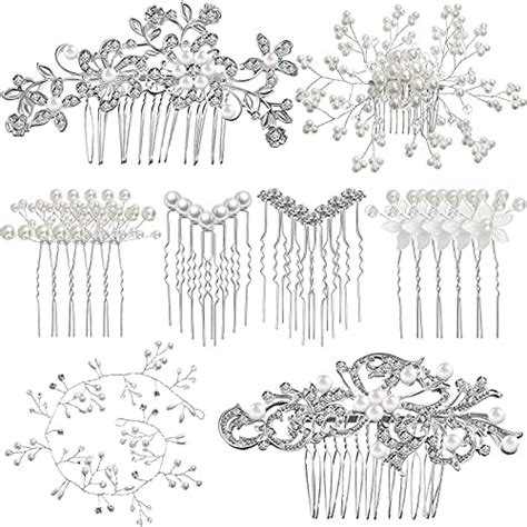 Amazon Boao Pieces Wedding Bridal Hair Accessories Including