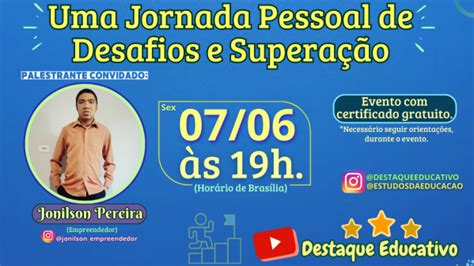 Uma Jornada Pessoal De Desafios E Supera O Online Sympla