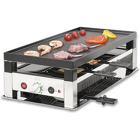 Amazon De ROMMELSBACHER RC 1600 Raclette Grill Fun For 4 4 Tischgrill