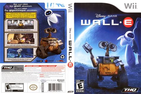 Wall E Nintendo Wii Game Covers Wall E Dvd English French Ntsc Fwii