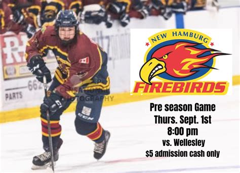 Pre-season game | New Hamburg Firebirds