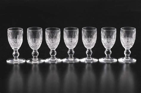 Waterford Crystal Colleen Cordial Glasses Mid To Late 20th Century Ebth