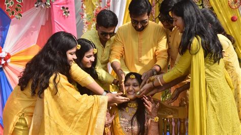 HALDI RASAM at my sis s wedding part 4 हलद रसम GLIMPSES OF