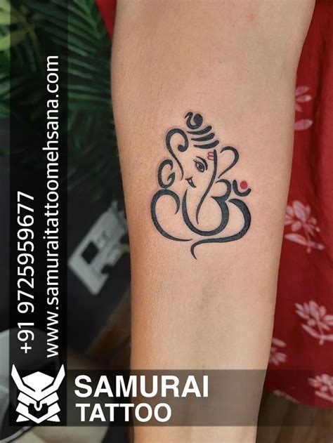 20 Lord Ganesha Tattoo Ideas With Images Artofit