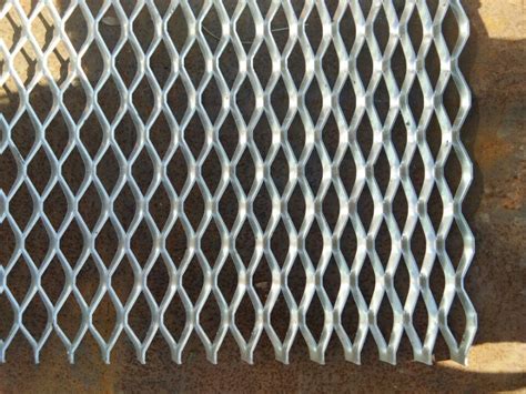 5050 Aluminum Galvanized Expanded Metal Mesh For Decoration 05mm 2mm