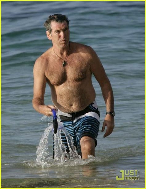 Pierce Brosnan Is Shirtless Wife In Bikini Photo Photos