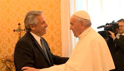 El Papa Francisco Y Alberto Fernández Se Reunieron Durante 44 Minutos