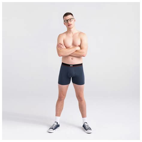 Saxx Non Stop Stretch Cotton Boxer Brief Everyday Base Layer Mens