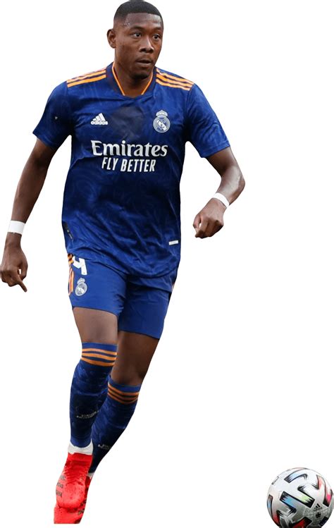 David Alaba Real Madrid football render - FootyRenders