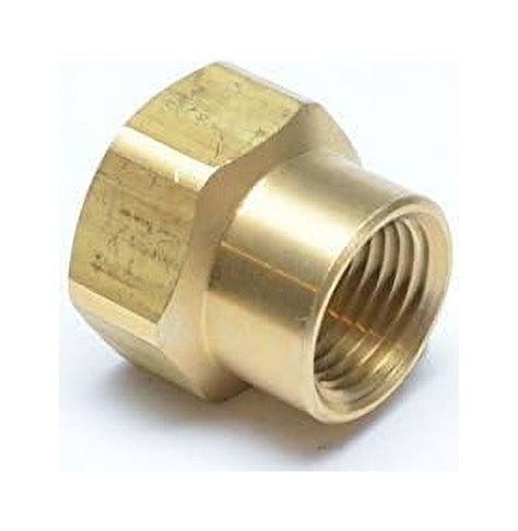 Female Npt Fpt Fip To 3 4 Female Ght Garden Hose Thread Adapter Brass