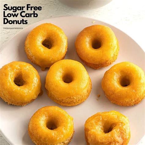 Sugar Free Low Carb Donuts A Simple Baked Donut Recipe For Almond Flour Glazed Donuts That Is