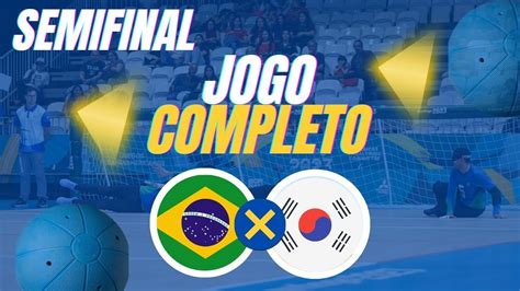 Brasil X Coreia Do Sul Semifinal Goalball Berlim Nations Cup 2024