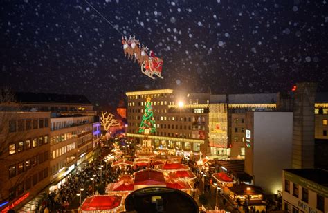 Fliegender Weihnachtsmann Westfalenspiegel