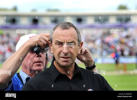 Sports Personality And Former Cricketer David Lloyd Stock Photo Alamy