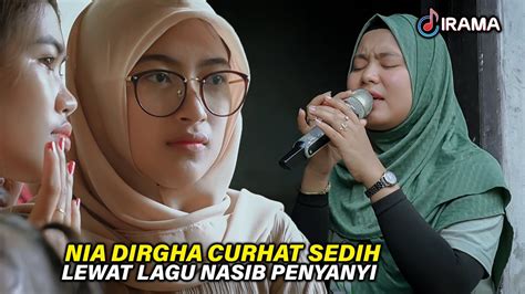 Kesedihan Nia Dirgha Di Curahkan Lewat Lagu Nasib Penyanyi Bersama