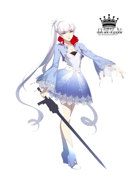 Render Rwby Weiss Schnee By Darksideofgraphic On Deviantart