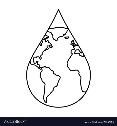 Water Drop Outline Clipart 79px Image 4