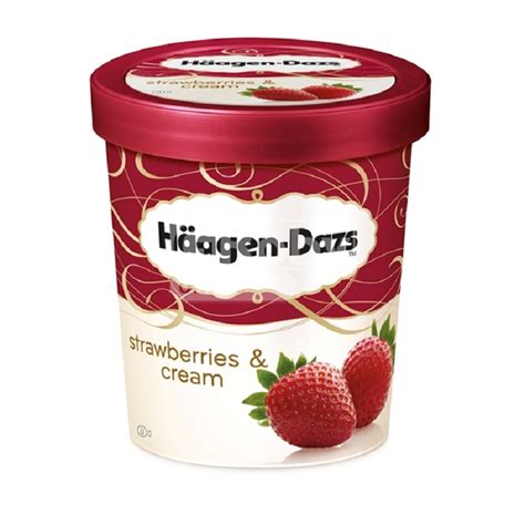 Häagen Dazs jégkrém 500 ml eperkrém Webáruház 0 Ft Häagen Dazs