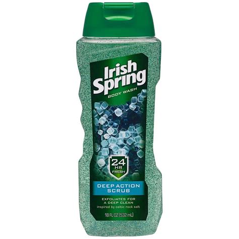 Amazon Irish Spring Body Wash Deep Action Scrub Count Beauty