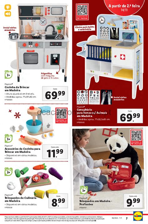 Folheto LIDL Especial Brinquedos Natal Antevisão Promoções 14 novembro