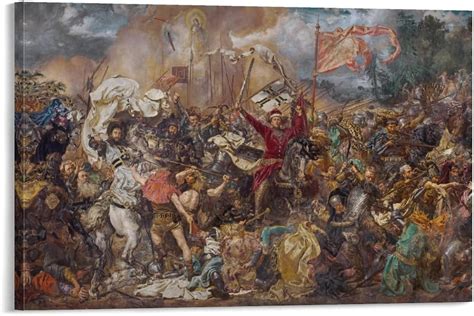 Amazon AAHARYA Jan Alojzy Matejko Vintage Art Poster Battle Of