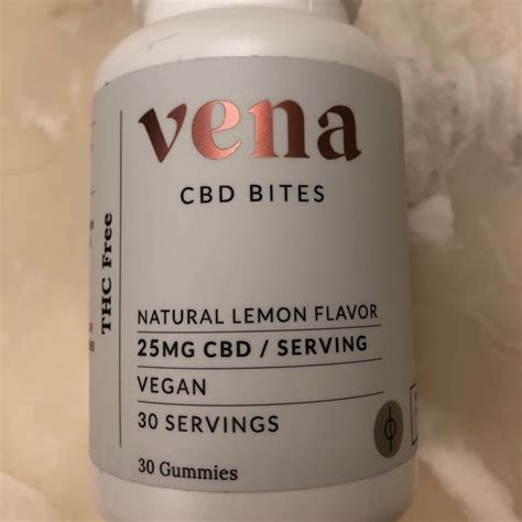 Vena Cbd Bites Natural Lemon Flavor Reviews Abillion