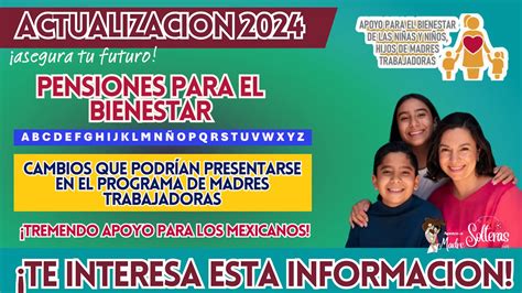 PENSIONES Y PROGRAMAS PARA EL BIENESTAR CAMBIOS QUE PODRÍAN