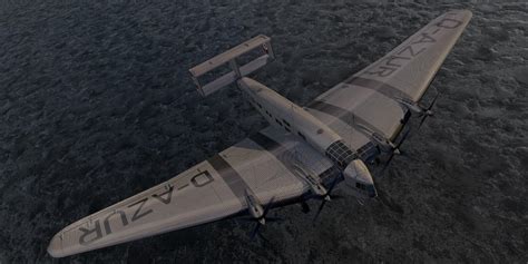 Junkers G-38 3D Model by ChipBassChaos