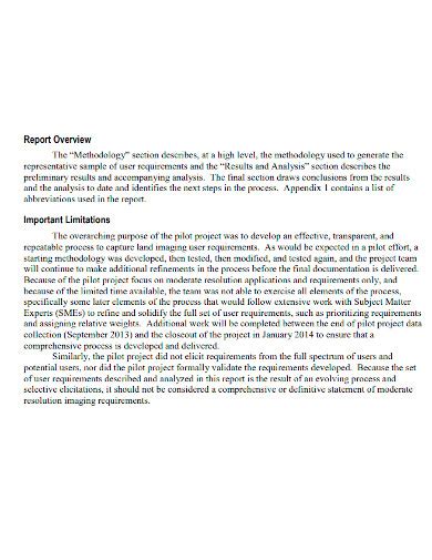 FREE 10+ Project Summary Report Samples [ Final, Equipment, Pilot ]