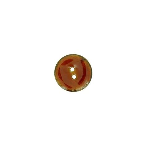 Boutons Marron Clair 20 Mm 2 Trous Laque X30