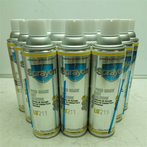 Sprayon S Food Grade Dry Silicone Spray Oz R For