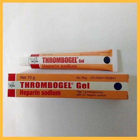 Jual THROMBOGEL 10 Gr Salep Memar Thrombogel Krim Memar Thrombogel